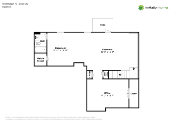 Floor plan 1 for 5830 Dodson Rd