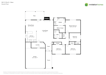 Floor plan 1 for 5831 E Ellis St