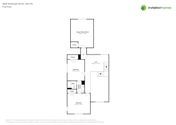 Floor plan 2 for 5838 Whitehawk Hill Rd