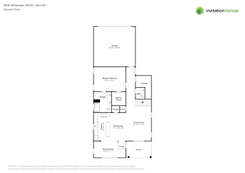 Floor plan 1 for 5838 Whitehawk Hill Rd