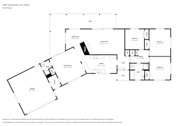 Floor plan 1 for 5850 Geremander Ave