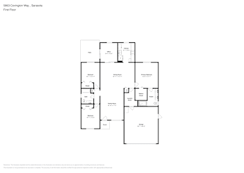 Floor plan 1 for 5863 Covington Way