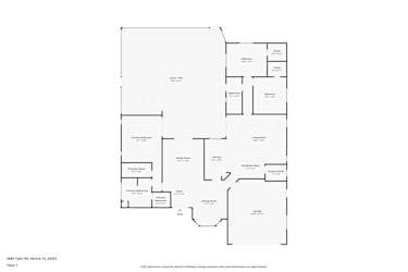 Floor plan 1 for 5886 Tyler Rd