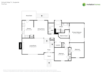 Floor plan 2 for 59 Austin Bridge Trl