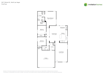 Floor plan 1 for 5917 Hilmont St