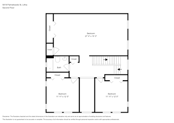 Floor plan 2 for 5918 Palmettoside St
