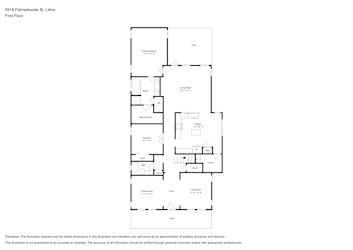 Floor plan 1 for 5918 Palmettoside St