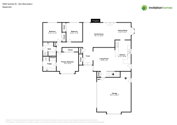 Floor plan 1 for 5940 Guthrie St