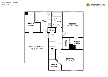 Floor plan 2 for 5942 Laurenfield Dr
