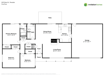 Floor plan 1 for 5970 Bond St
