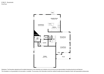 Floor plan 1 for 6 Stilt Ct