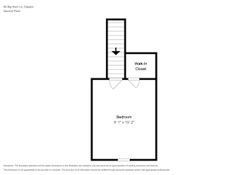 Floor plan 2 for 60 Big Horn Ln