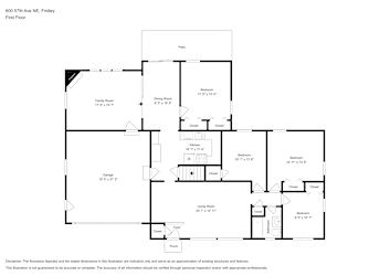 Floor plan 2 for 600 57th Ave NE