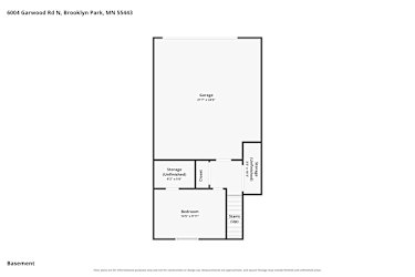 Floor plan 1 for 6004 Garwood Rd N