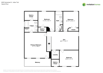Floor plan 2 for 6005 Centerview Dr