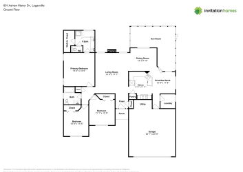 Floor plan 1 for 601 Ashton Manor Dr