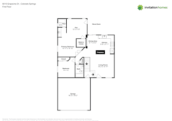 Floor plan 2 for 6010 Grapevine Dr