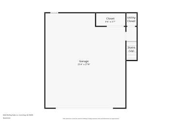 Floor plan 3 for 6020 Rolling Oaks Ln