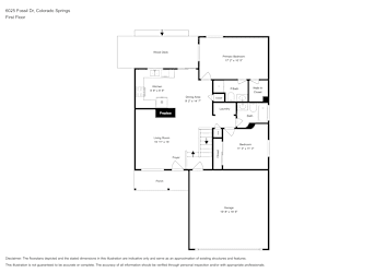 Floor plan 2 for 6025 Fossil Dr