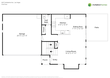 Floor plan 1 for 6027 Ambleshire Ave