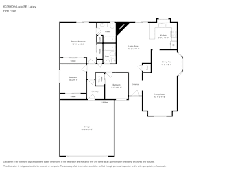 Floor plan 1 for 6038 60th Loop SE