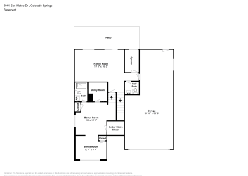 Floor plan 1 for 6041 San Mateo Dr