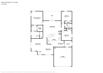 Floor plan 1 for 6042 Lake Ruth Dr W