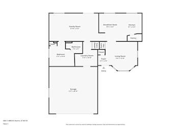 Floor plan 2 for 6061 S 4880 W