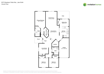 Floor plan 1 for 6073 Strawberry Fields Way