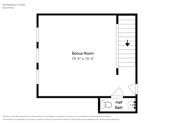 Floor plan 2 for 608 Ridgeback Trl