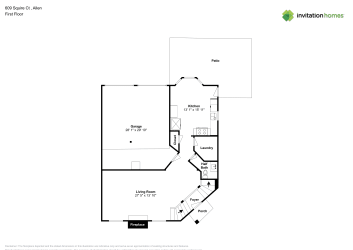 Floor plan 1 for 609 Squire Ct