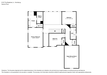 Floor plan 2 for 6103 The Meadows Ln