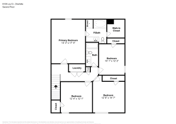 Floor plan 2 for 6106 Loy Ct