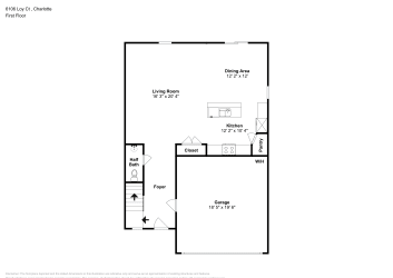 Floor plan 1 for 6106 Loy Ct