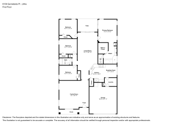 Floor plan 1 for 6109 Gannetside Pl