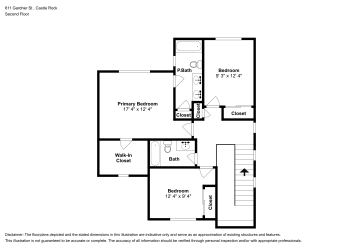 Floor plan 3 for 611 Gardner St