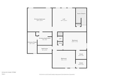 Floor plan 2 for 612 Horn St