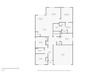 Floor plan 1 for 6127 Distant Haze Pl