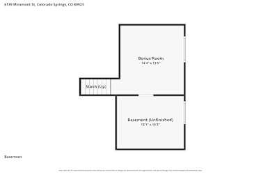 Floor plan 1 for 6139 Miramont St