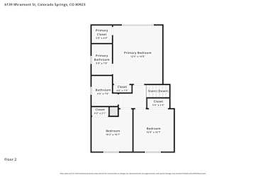 Floor plan 3 for 6139 Miramont St