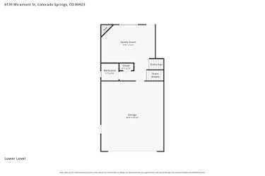 Floor plan 4 for 6139 Miramont St