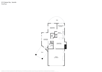 Floor plan 1 for 615 Chateau Way