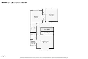 Floor plan 2 for 615 Whitfield Ln