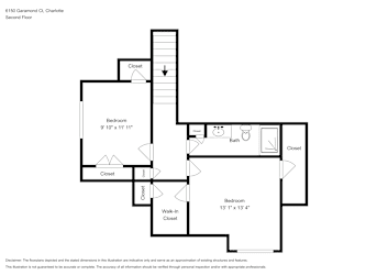 Floor plan 2 for 6150 Garamond Ct