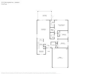 Floor plan 1 for 6151 Morningdale Ave