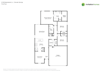 Floor plan 1 for 6158 Meadowbank Ln