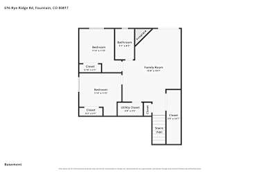 Floor plan 1 for 616 Rye Ridge Rd