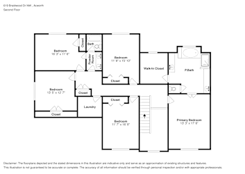Floor plan 2 for 619 Braidwood Dr NW