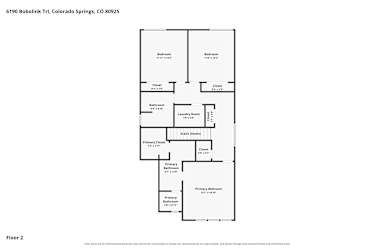 Floor plan 2 for 6190 Bobolink Trl