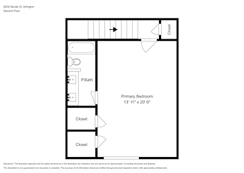 Floor plan 2 for 6202 Nicole Ct